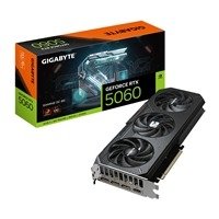 Gigabyte NVIDIA GeForce RTX 5060 Gaming OC 8GB GDDR7 Graphics Card, 3840 CUDA Cores, 2595 MHz Core Clock, Triple Fan, RGB, 3x DisplayPorts / 1x HDMI Ports