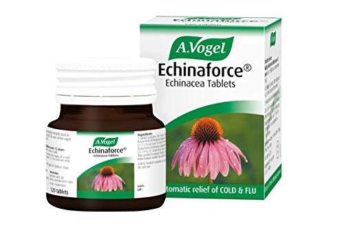 A.Vogel Echinaforce Echinacea Tablets | Relieves Cold & Flu Symptoms by Strengthening the Immune System | 120 Tablets