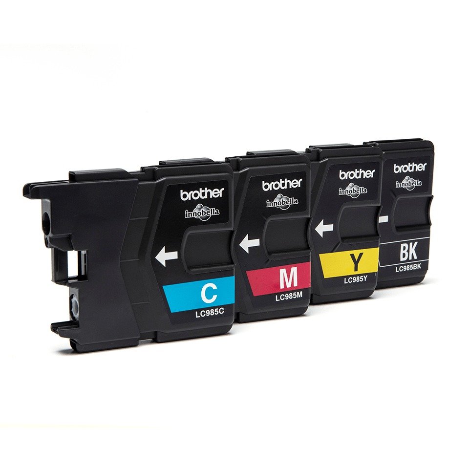 BROTHER LC985VALBP - 4-pack - black, yellow, cyan, magenta - original - ink cartridge