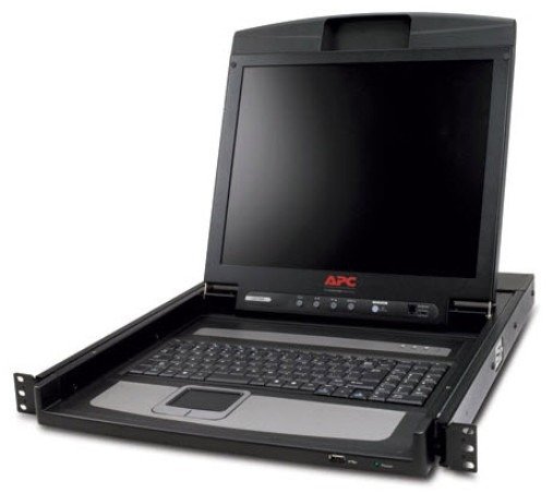 APC LCD Console - KVM console - 17