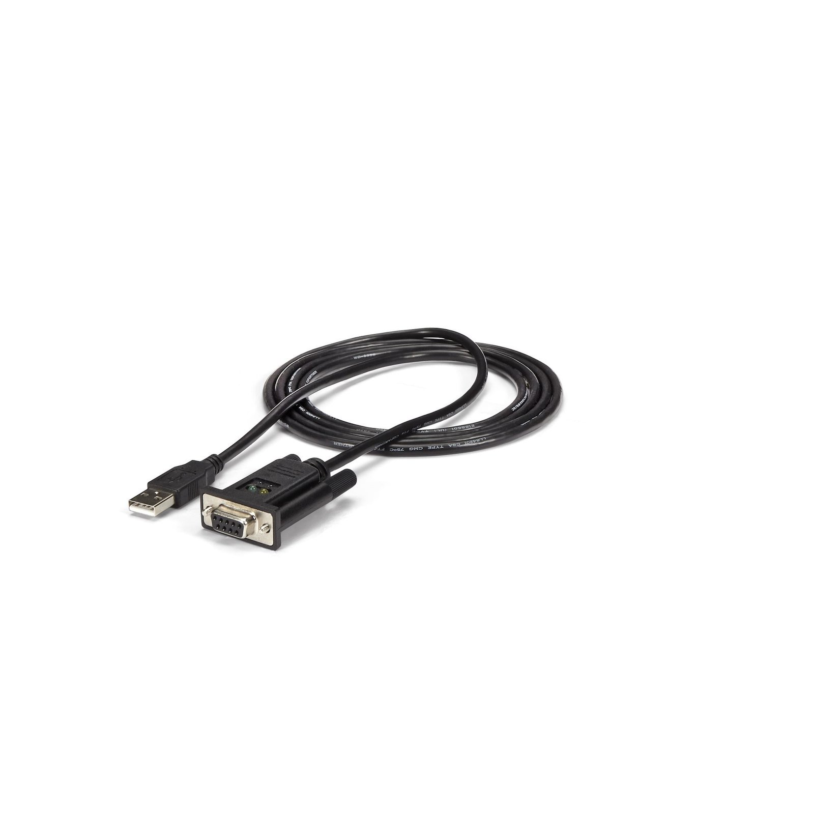 STARTECH.COM USB to Serial Adapter - Null Modem - FTDI USB UART Chip - DB9 (9-pin)