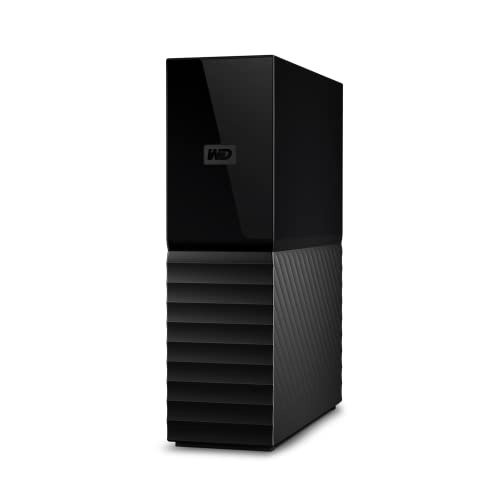 WD 18TB My Book external hard drive, Desktop HDD with Password Protection, USB 3.0, SuperSpeed USB, software for device management, backup, hardware encryption, works with PC and Mac, Black