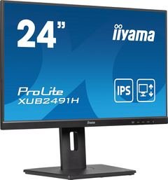 iiyama XUB2491H-B1 24 inch IPS 100Hz, 4ms (MPRT), 1920x1080, HDMI/DP, TCO 09 Height Adjustable Stand.
